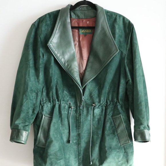 DANIER Coat (Green) - Picture 5 of 6